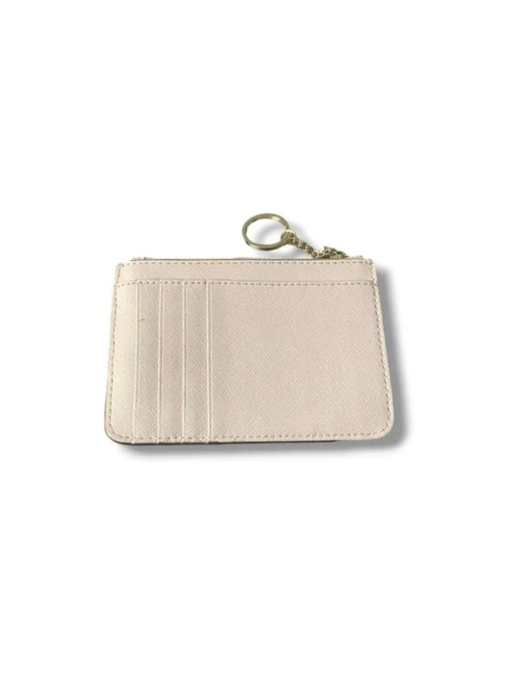 kate spade pale pink studded bow cardholder wristlet